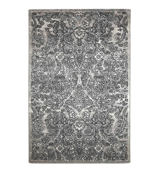 Castle Vineyard Neo Classical Carpet Silver Grey