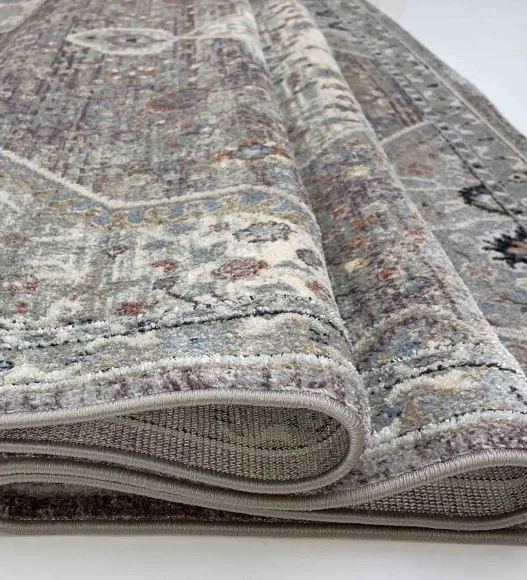 Castle Medallion Neo Classical Carpet L.Purple