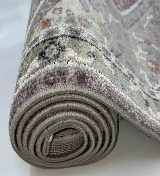 Castle Medallion Neo Classical Carpet L.Purple