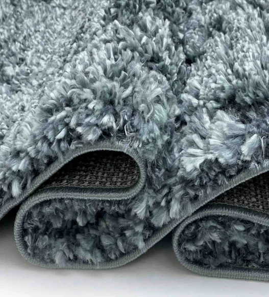 Husky Diamond Shaggy Runner Grey