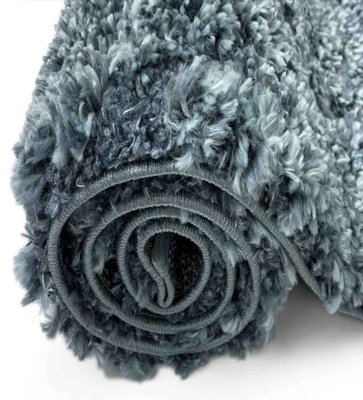 Husky Diamond Shaggy Runner Grey
