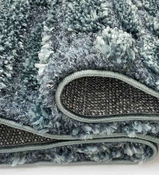 Husky Diamond Shaggy Carpet Grey