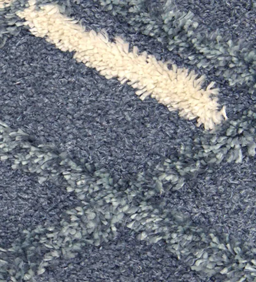 Husky Diamond Shaggy Carpet Dark Grey