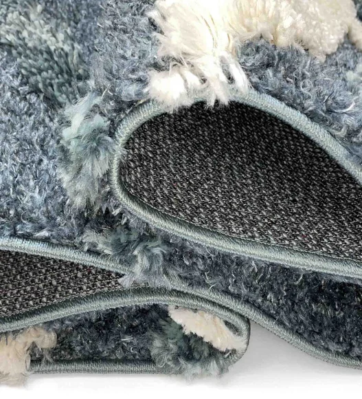 Husky Diamond Shaggy Carpet Dark Grey
