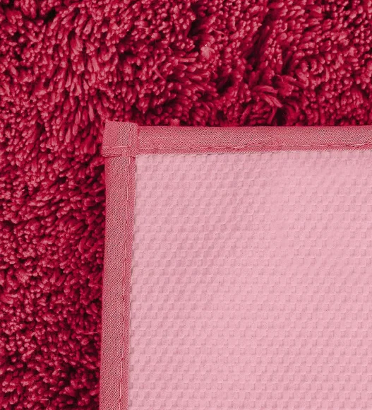 Lux Cotton Super Absorbent Bath Mat Burgundy