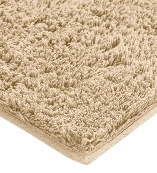Lux Cotton Super Absorbent Bath Mat Camel