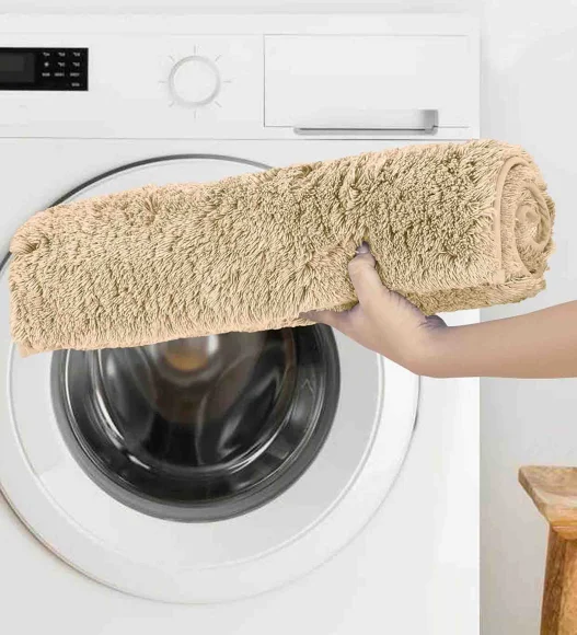 Lux Cotton Super Absorbent Bath Mat Camel