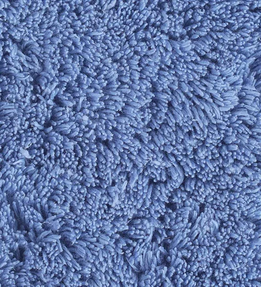 Lux Cotton Super Absorbent Bath Mat Jeans Blue