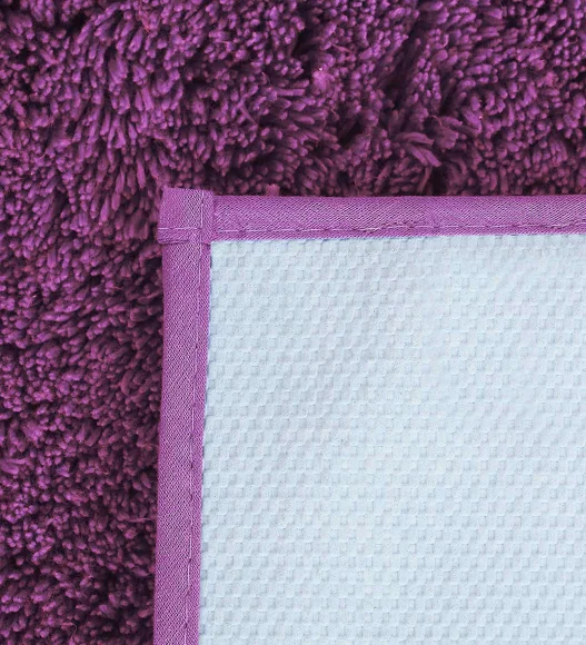 Lux Cotton Super Absorbent Bath Mat Mouve