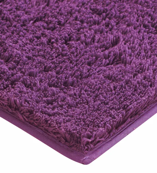 Lux Cotton Super Absorbent Bath Mat Mouve