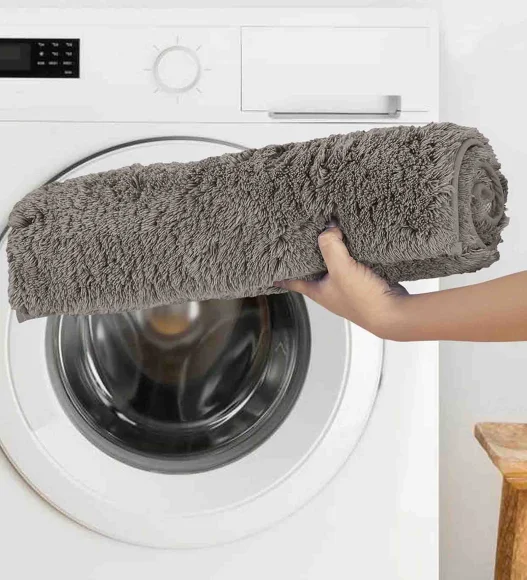 Lux Cotton Super Absorbent Bath Mat Taupe