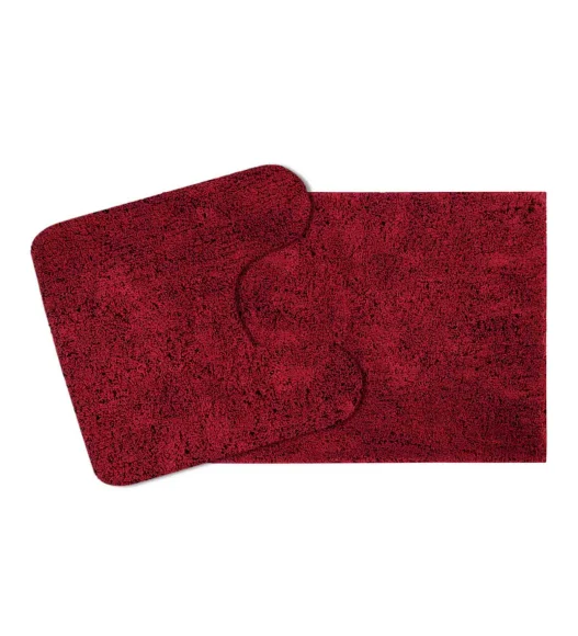 Lux Cotton Super Absorbent Bath Mat Burgundy