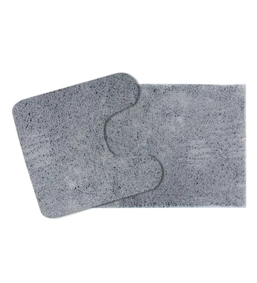 Lux Cotton Super Absorbent Bath Mat Grey