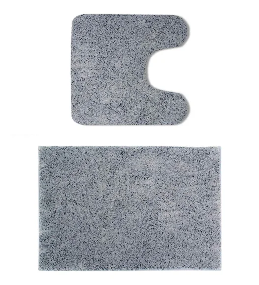 Lux Cotton Super Absorbent Bath Mat Grey