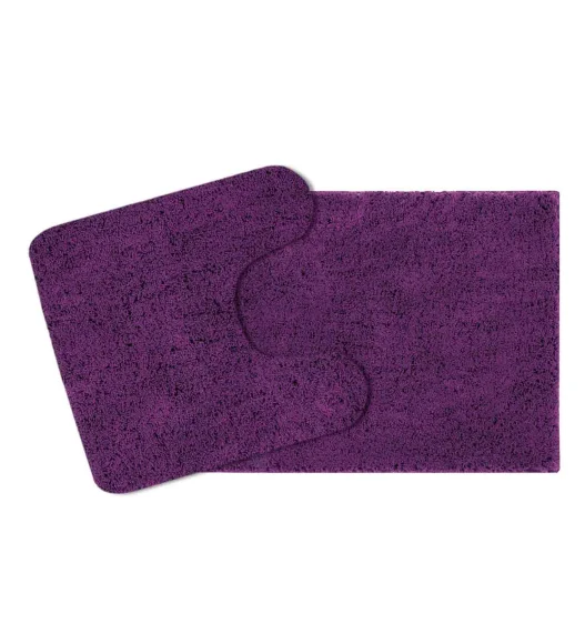 Lux Cotton Super Absorbent Bath Mat Mouve