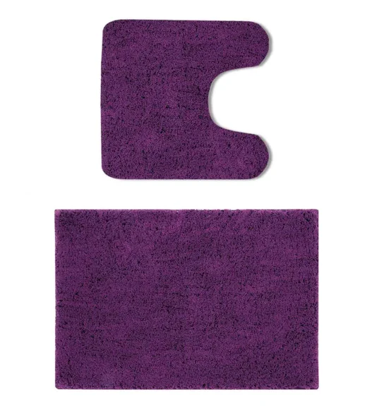 Lux Cotton Super Absorbent Bath Mat Mouve