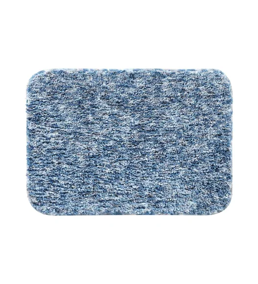 Zuby Anti skid Super Soft Bath Mat Blue