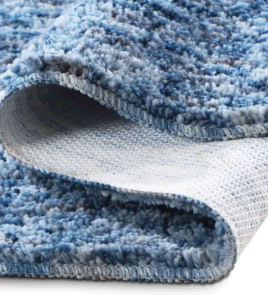 Zuby Anti skid Super Soft Bath Mat Blue