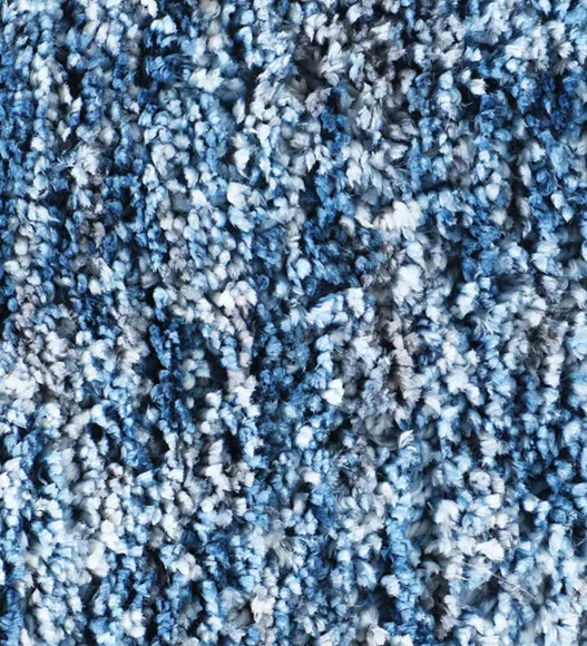 Zuby Anti skid Super Soft Bath Mat Blue
