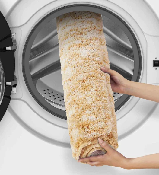 Zuby Anti skid Super Soft Bath Mat Gold