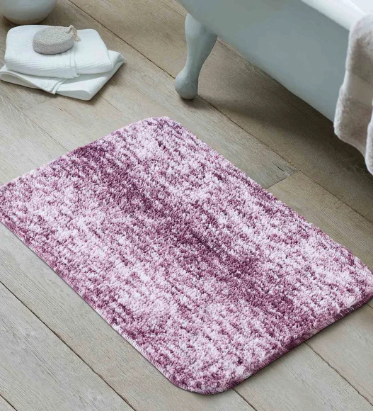 Zuby Anti skid Super Soft Bath Mat Onion Pink