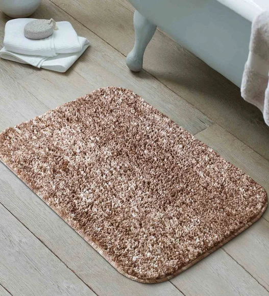 Zuby Anti skid Super Soft Bath Mat Chocolate
