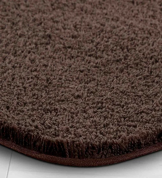 Franky Quick Dry Bath Mat Chocolate