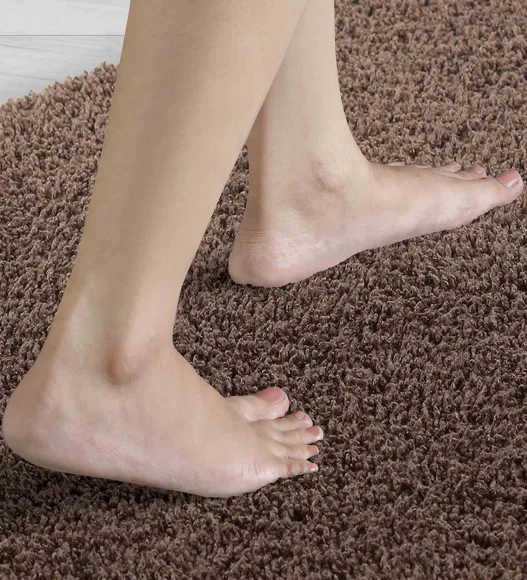Franky Quick Dry Bath Mat Chocolate