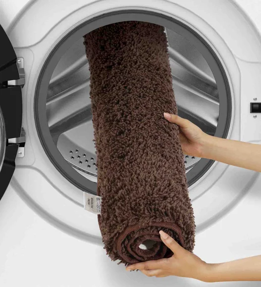 Franky Quick Dry Bath Mat Chocolate