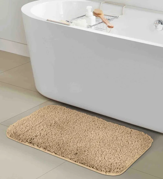 Franky Quick Dry Bath Mat D Beige
