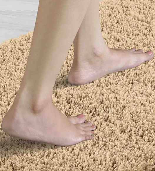 Franky Quick Dry Bath Mat D Beige