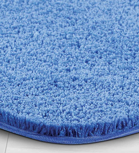 Franky Quick Dry Bath Mat Blue