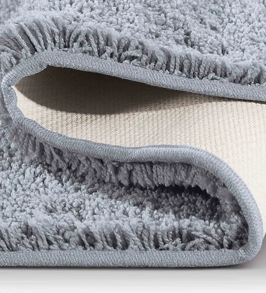 Franky Quick Dry Bath Mat Silver