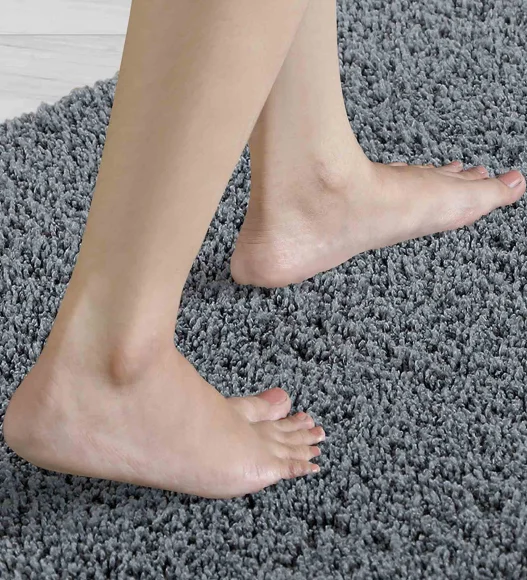 Franky Quick Dry Bath Mat D Grey