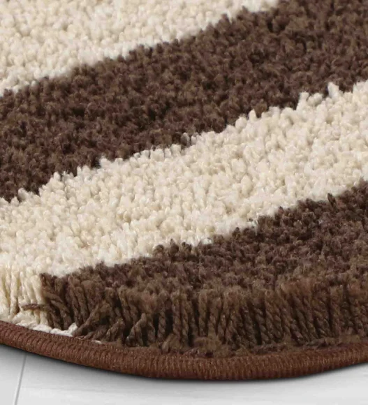 Franky Quick Dry Bath Mat Chocolate L Beige