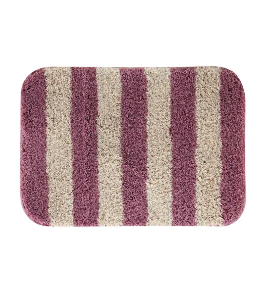Franky Quick Dry Bath Mat Onion Pink L Beige