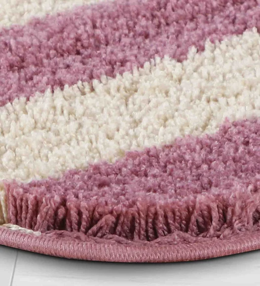 Franky Quick Dry Bath Mat Onion Pink L Beige