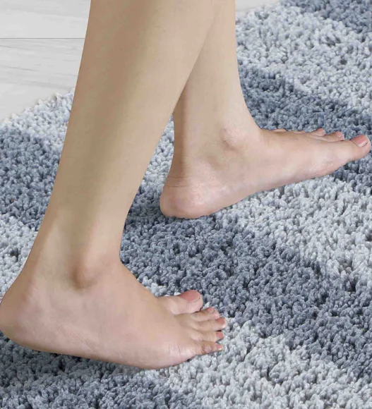 Franky Quick Dry Bath Mat D Grey Silver