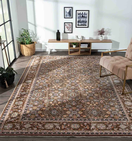 Paolo Classical Carpet L.Brown