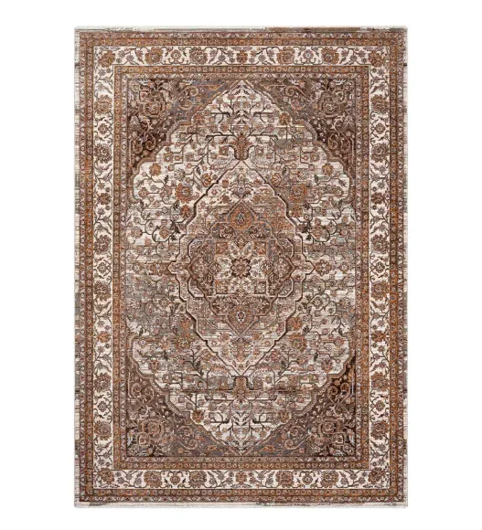Aldo Medallion Neo Classical Carpet M.Beige