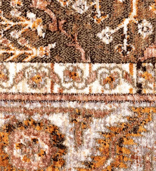 Aldo Diamond Neo Classical Carpet Brown