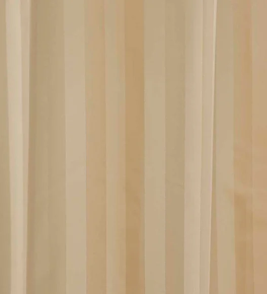 Hilton Water Repellent Polyester Shower Curtain Rust