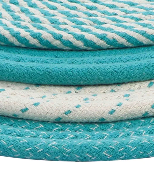 Icon Set Of 4 Heat Resistant Cotton Trivet Teal