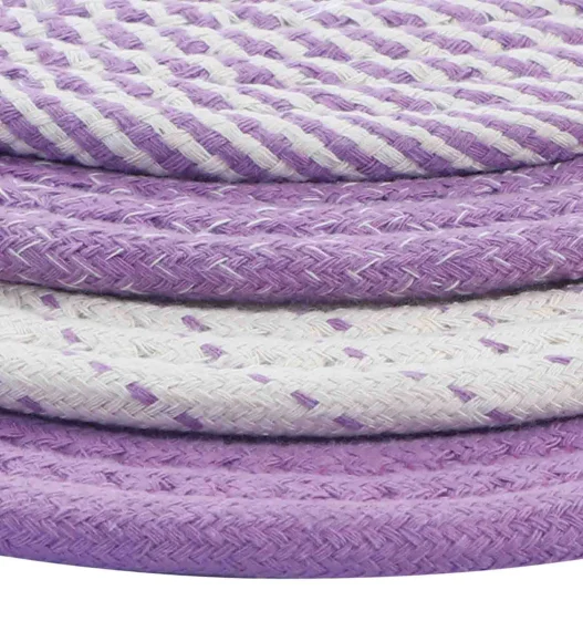 Icon Set Of 4 Heat Resistant Cotton Trivet Purple