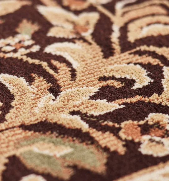 Esfahan Classical Carpet Brown