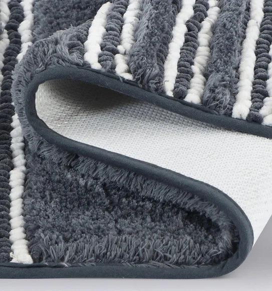 Clarion Super Soft Anti skid Bath Mat Charcoal