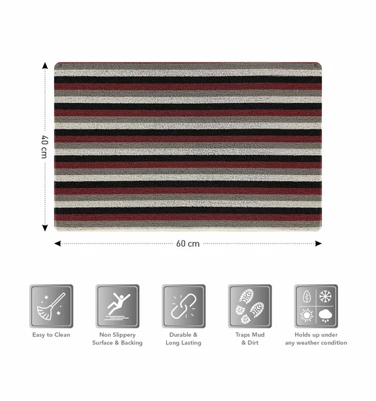 Kayo Polyester Outdoor Mat L.Grey