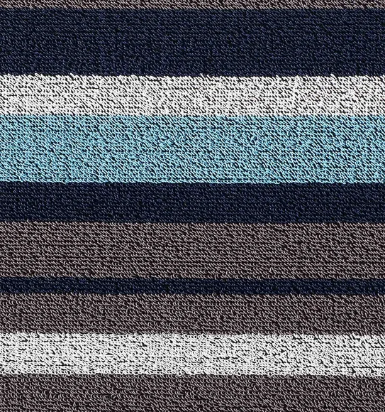 Kayo Polyester Outdoor Mat L.Blue and Navy