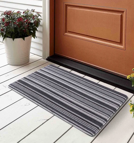 Kayo Polyester Outdoor Mat L.Grey and D.Grey