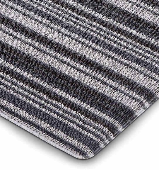 Kayo Polyester Outdoor Mat L.Grey and D.Grey